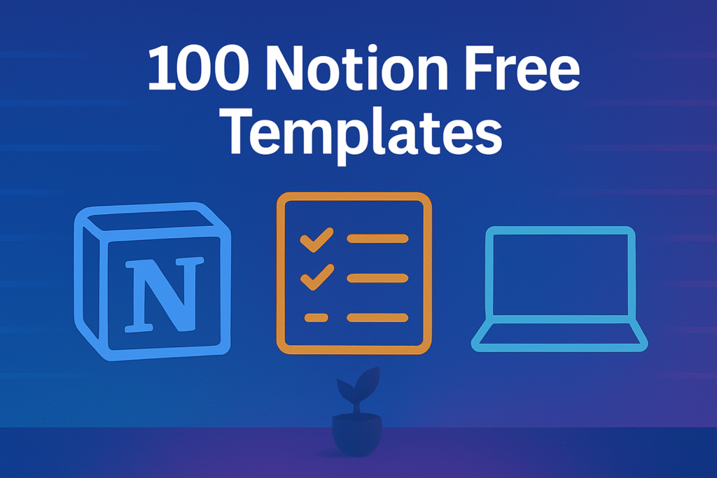 100 Notion Free Templates