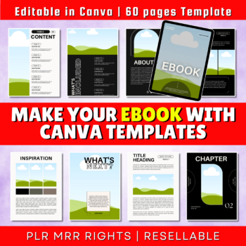 Free 60 Editable Canva Ebook and Workbook Templates