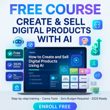 Create and Sell Digital Products with AI
