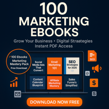 Free 100 Marketing Ebooks