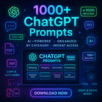 Free 1000+ ChatGPT Prompts