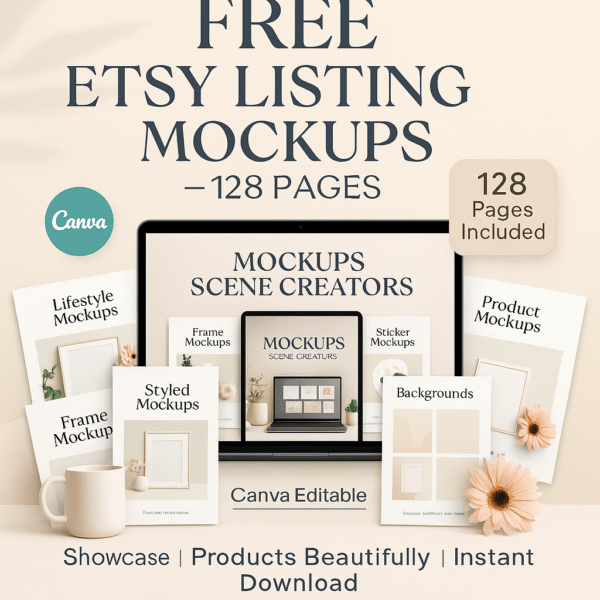Free Etsy Listing Mockups