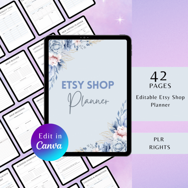 Free Etsy shop planner