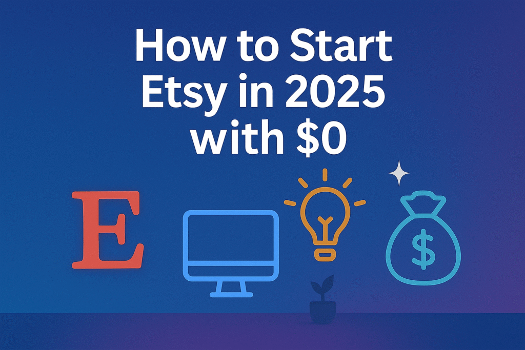 How to Start Etsy in 2025 with $0