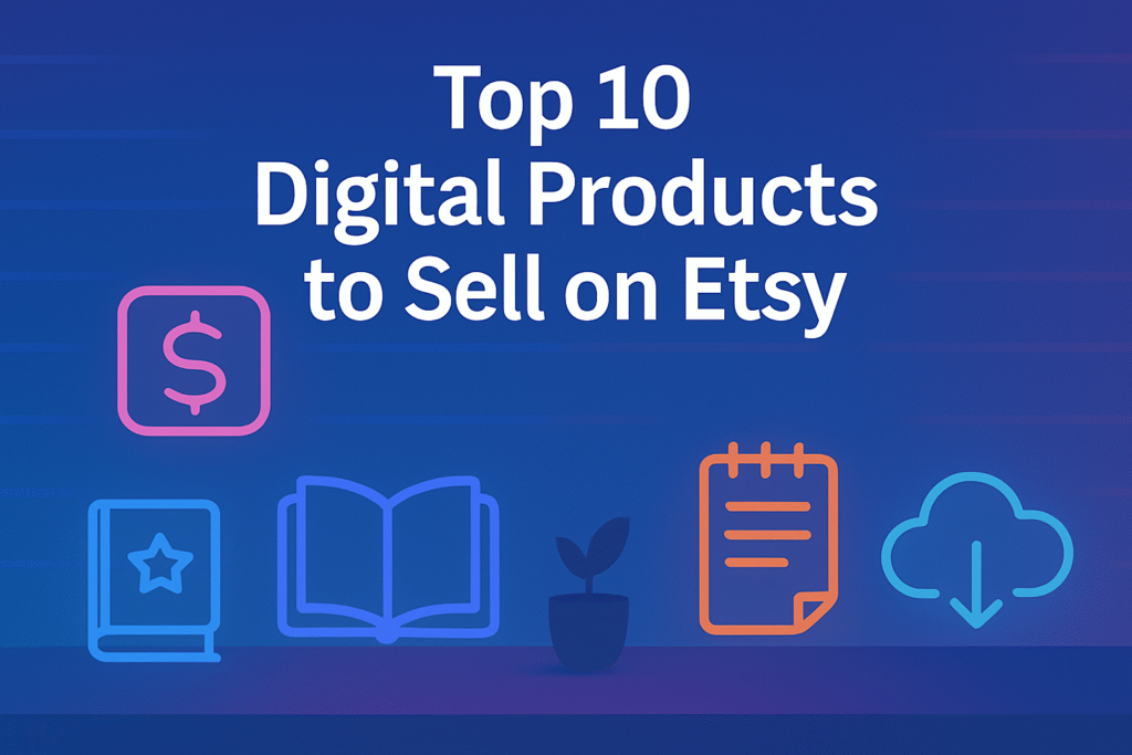 Top 10 Digital Products to Sell on Etsy