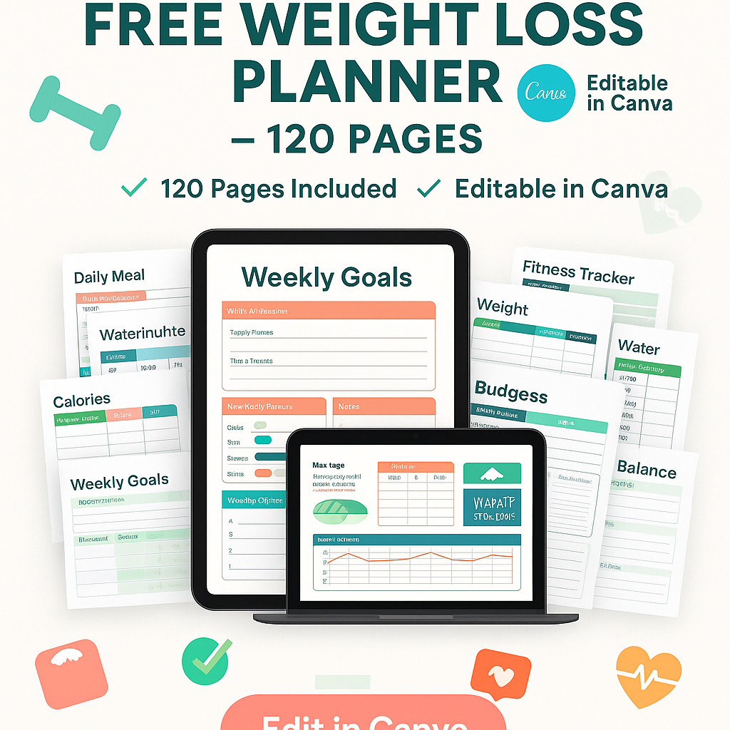 Weight Loss Tracker Printable Free Download