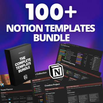 Free 100 Notion Templates