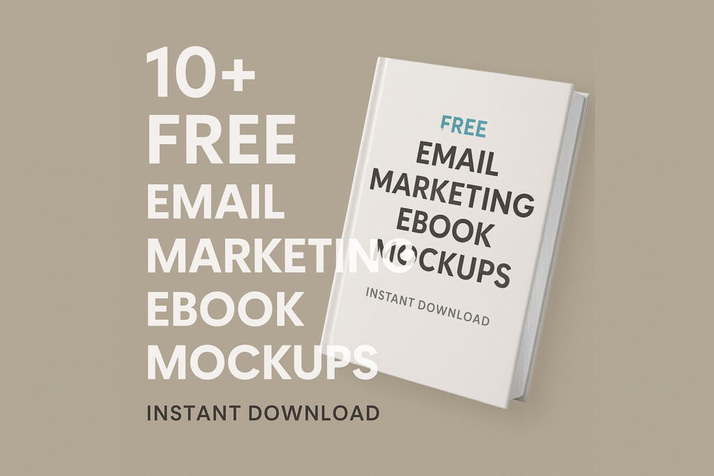 10+ Free Email Marketing eBook Mockups for Instant Download