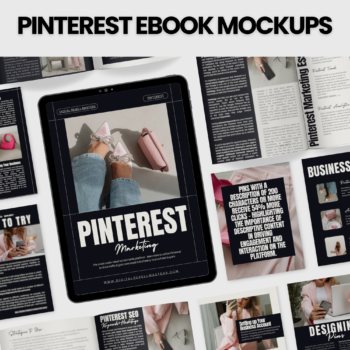Pinterest eBook Mockups