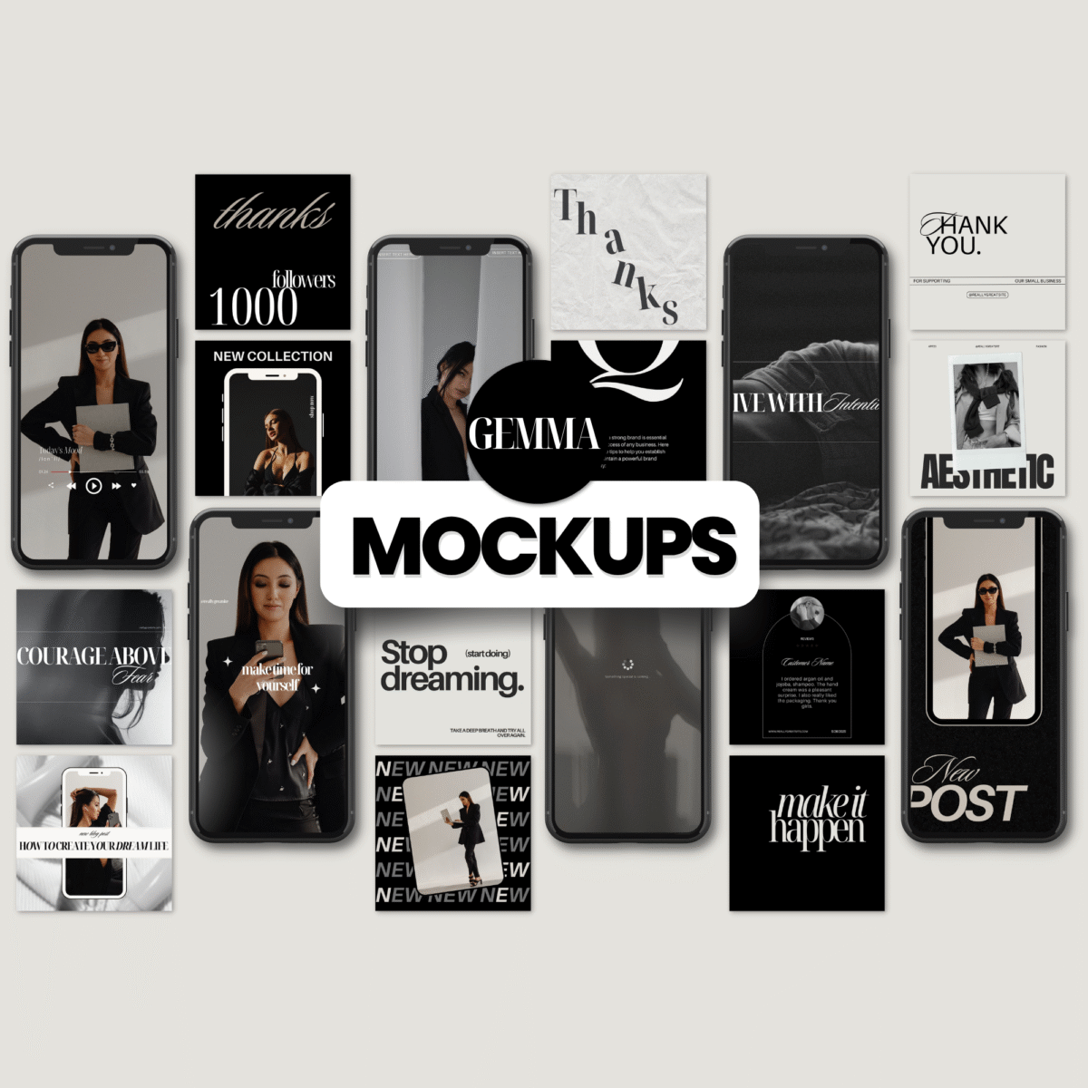 Gemma Instagram Canva Templates