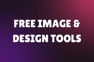 Free Image & Design Tools