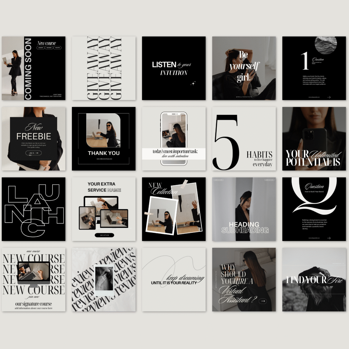 Gemma Instagram Canva Templates