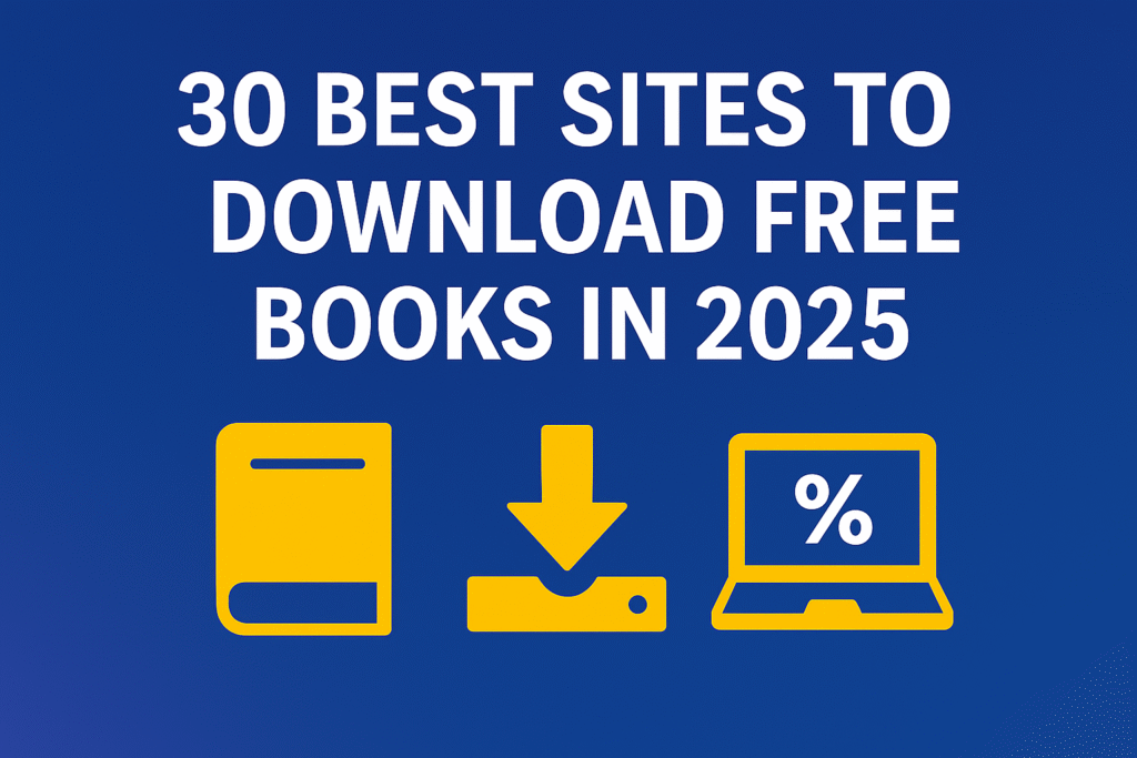 30 Best Sites to Download Free Books in 2025