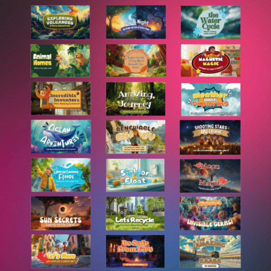 1000+ Canva Editable Kids Story Pages