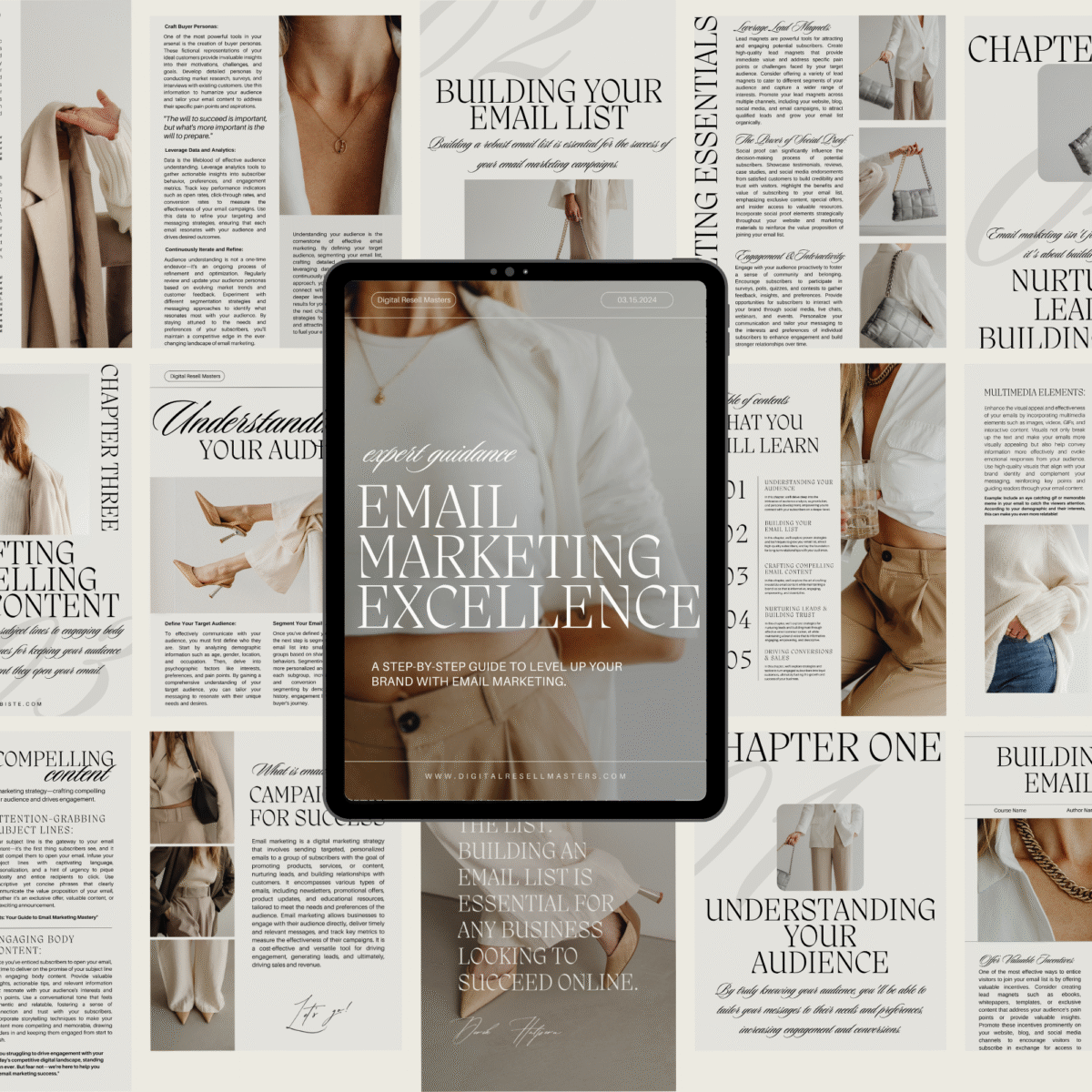 Email Marketing eBook Mockups