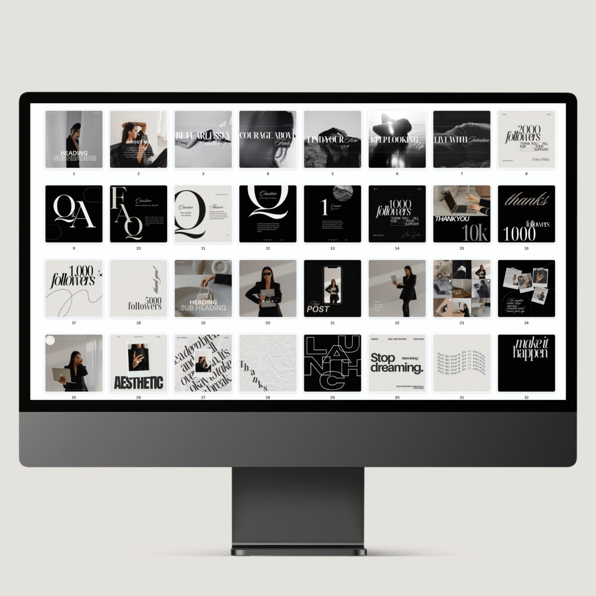 Gemma Instagram Canva Templates