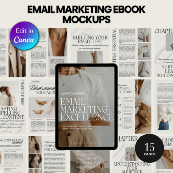 Email Marketing eBook Mockups