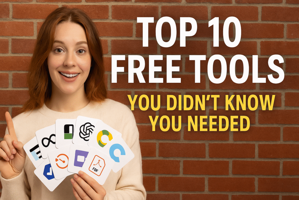 Top 10 Free Tools You Didn’t Know You Needed Until Now