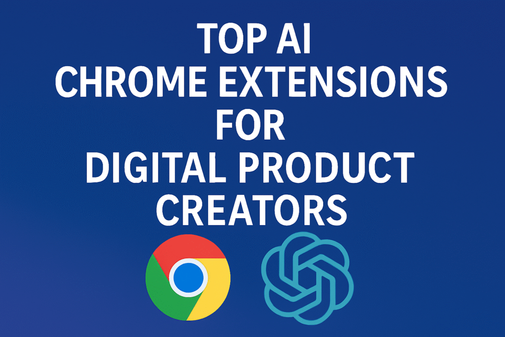 Top AI Chrome Extensions for Digital Product Creators