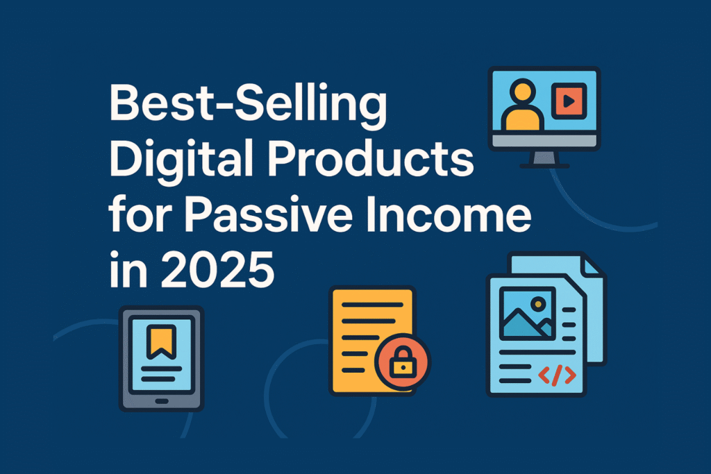 Best-Selling Digital Products for Passive Income in 2025