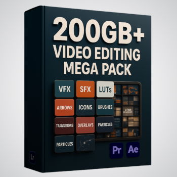 200GB+ Video Editing Pack