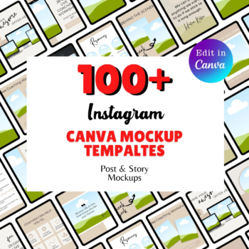 100+ Instagram Template Mockups