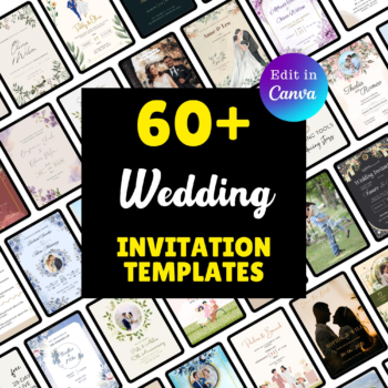 60+ Wedding Invitation Templates