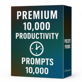 Premium 10000 Productivity Prompts Bundle