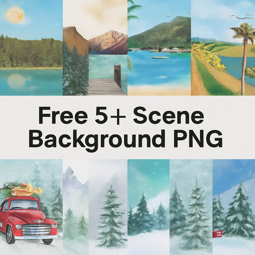 Free 5+ Scene Background PNGs