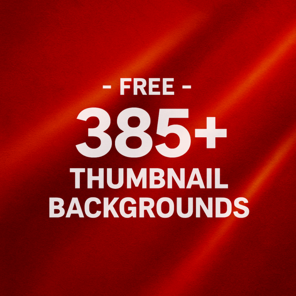Free 385+ YouTube Thumbnail Backgrounds