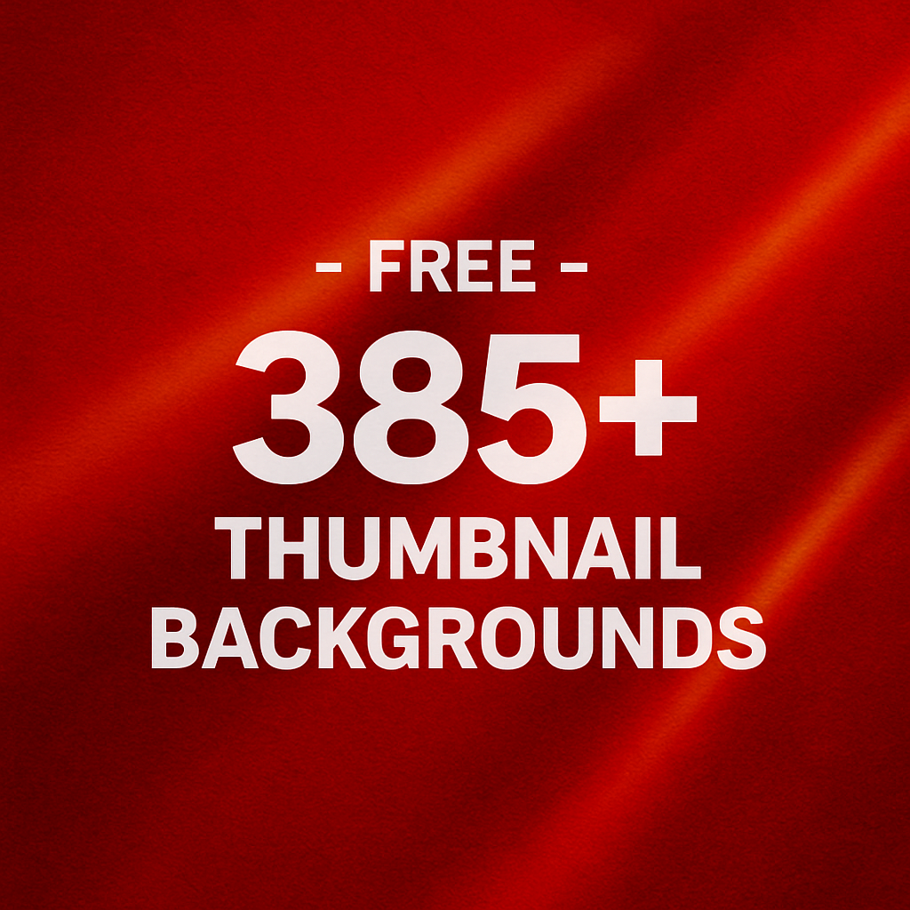 Free 385+ YouTube Thumbnail Backgrounds