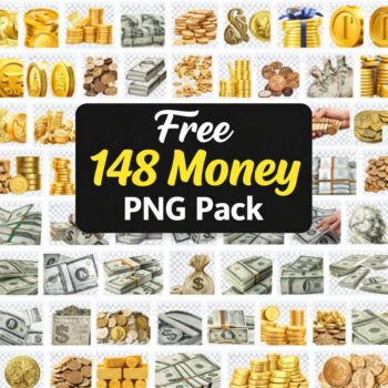 Free 148 Money PNG Pack