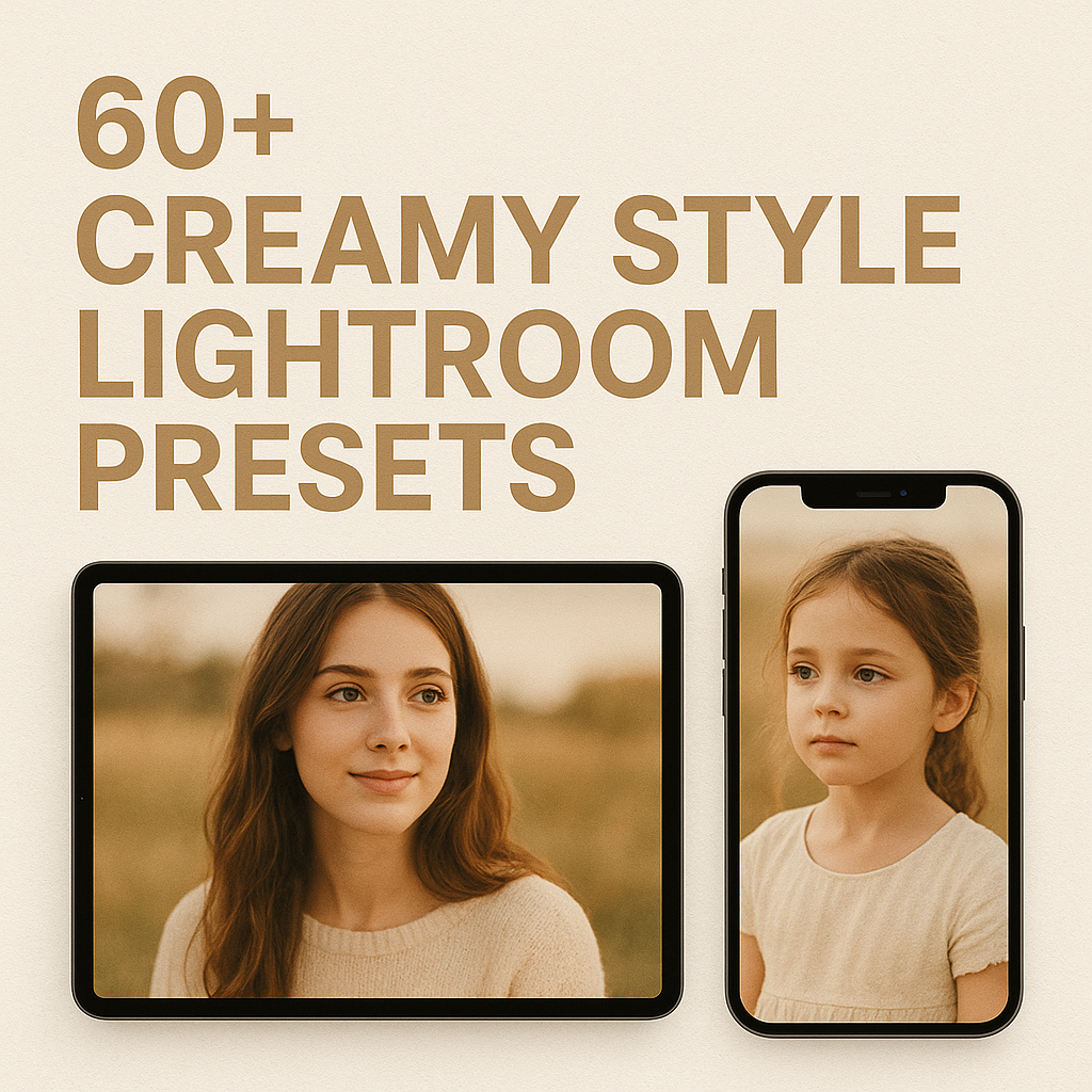 60+ Creamy Style Lightroom Presets
