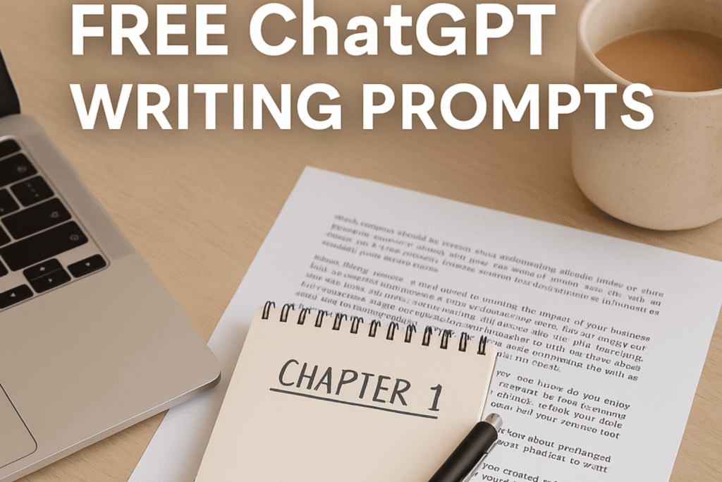 Create Your First eBook with These Free ChatGPT Writing Prompts