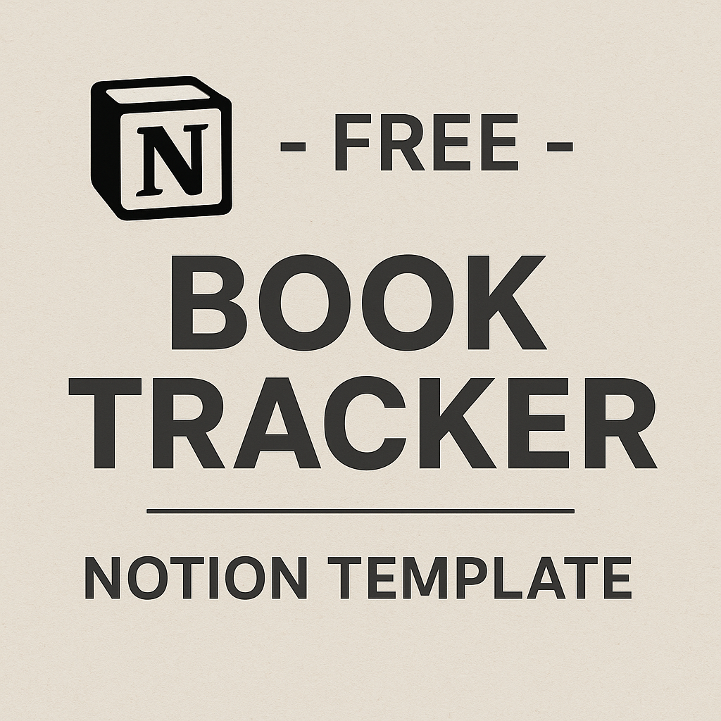 Free Book Tracker Notion Template