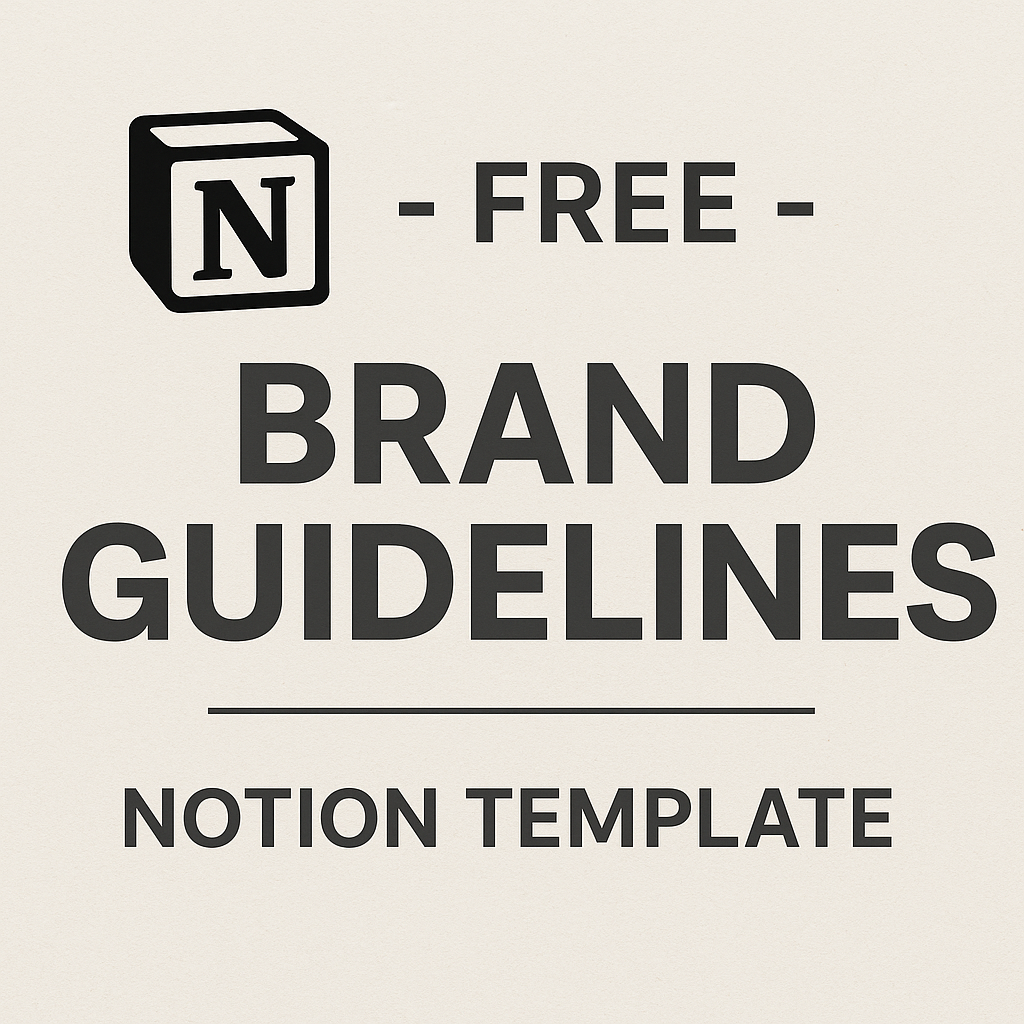 Free Brand Guidelines Notion Template