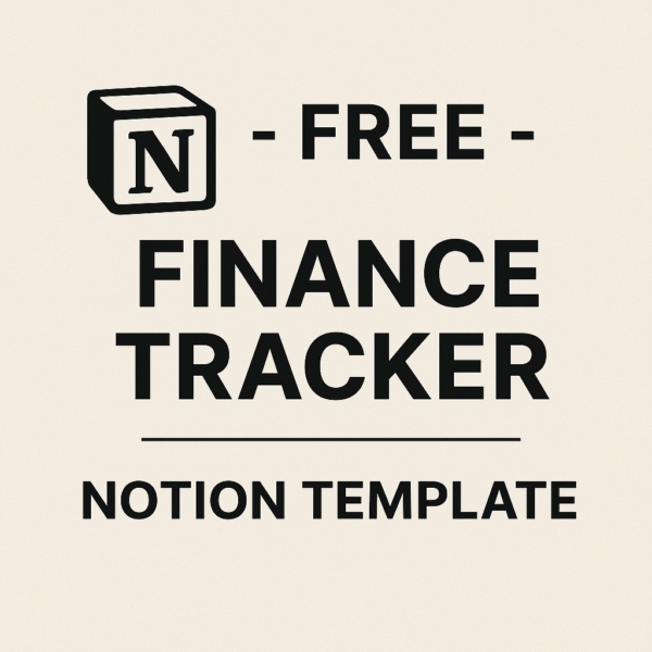 Free Finance Tracker Notion Template
