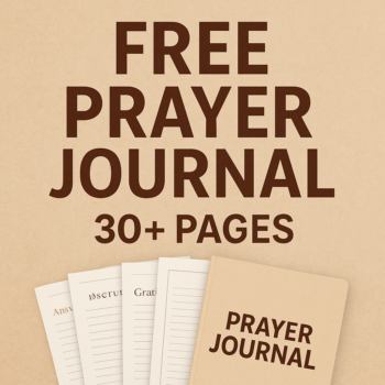 Free Prayer Journal 30+ Pages