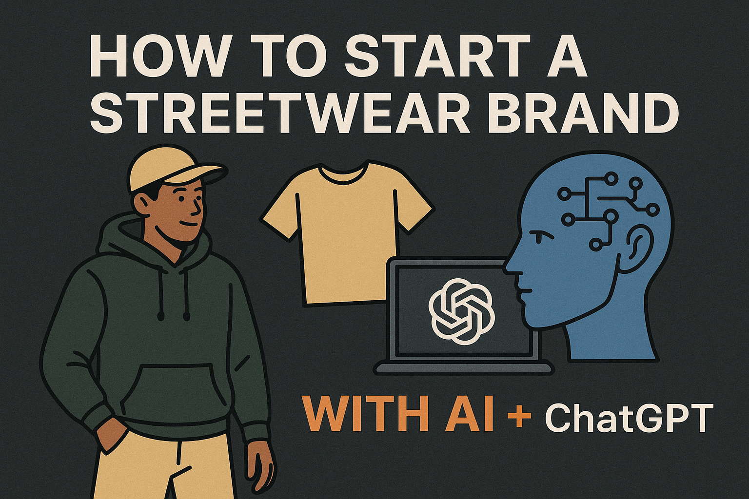 How to Start a Streetwear Brand with AI + ChatGPT