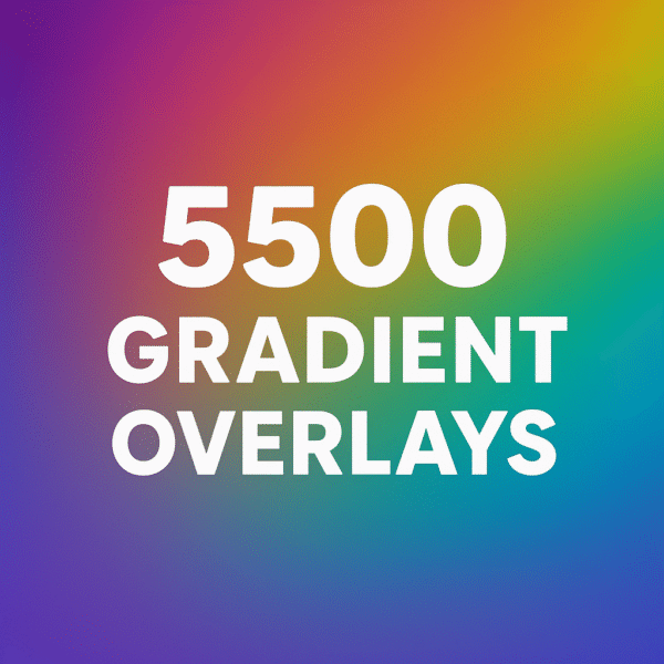 Free 5500 Gradient Overlays
