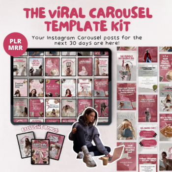Viral Carousel Canva Templates Kit