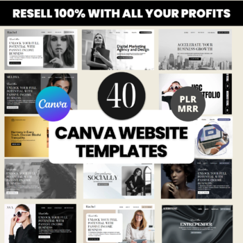 40 Canva Website Templates