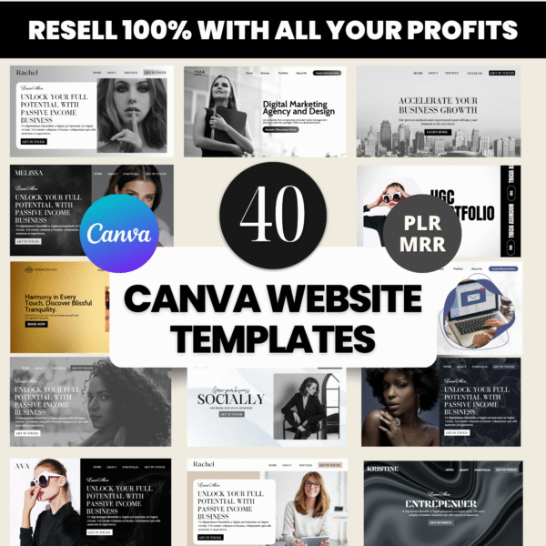 40 Canva Website Templates