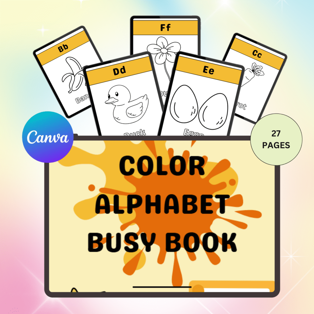 Color Alphabet Busy Book