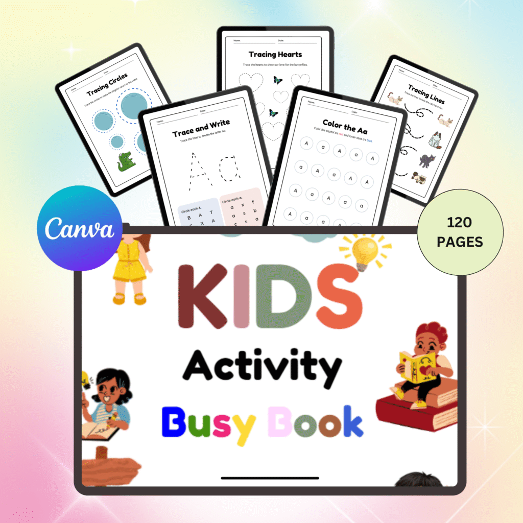 Kids Activity Busy Book