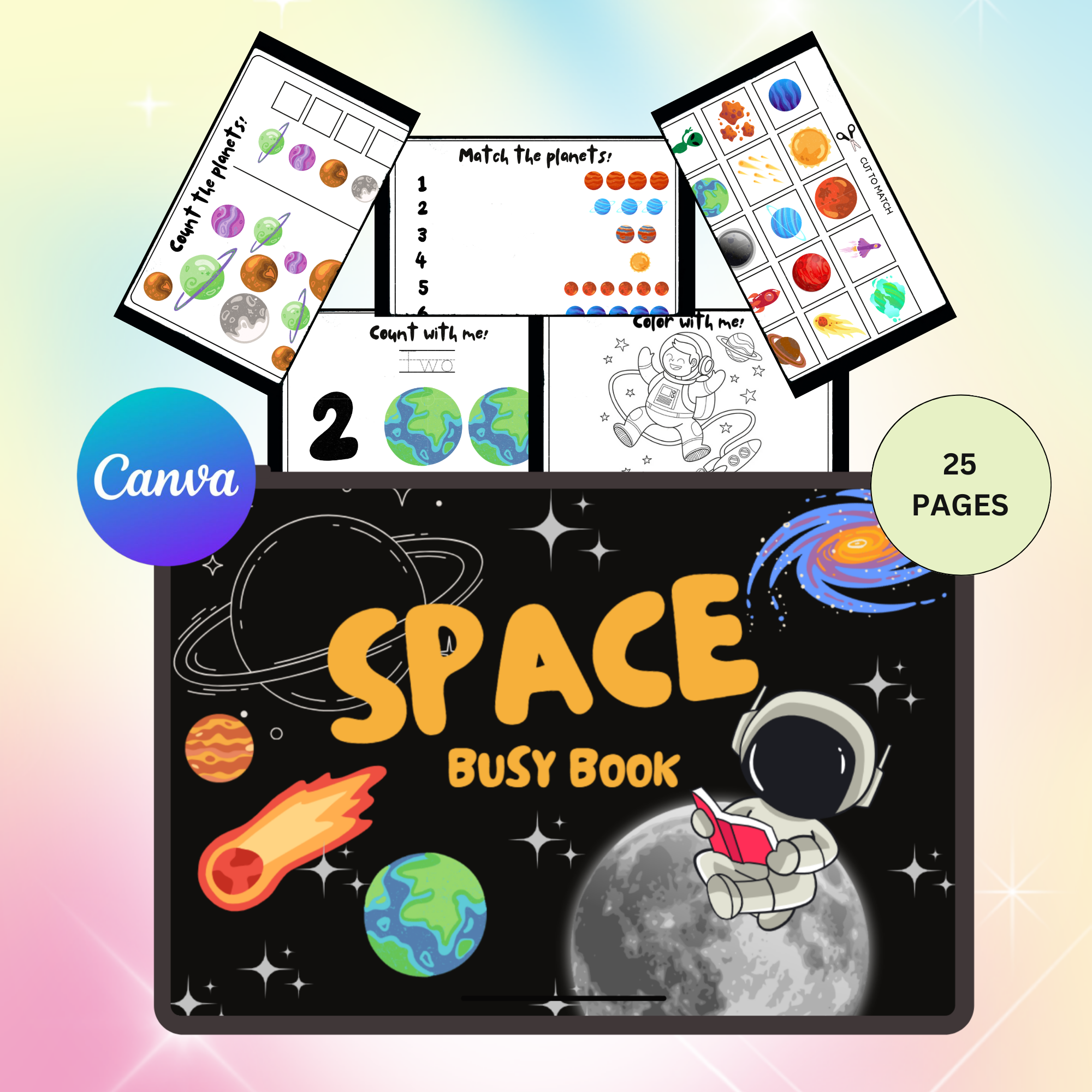 Space Busy Book