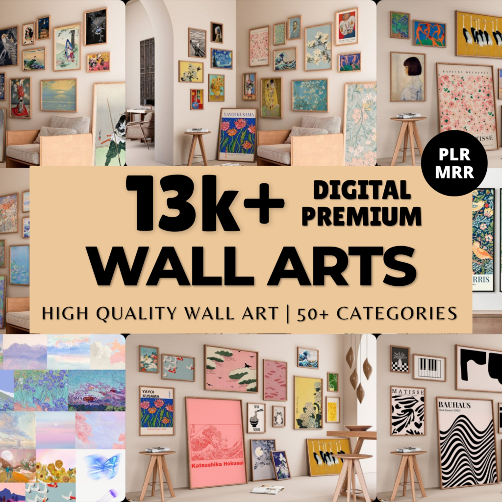 13000+ Digital Wall Art Prints Bundle