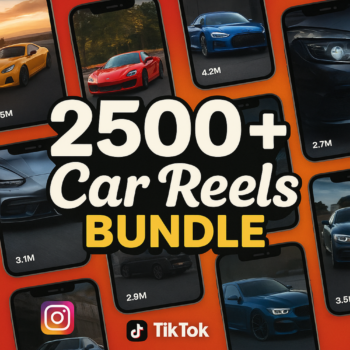 2500+ Car Reels Bundle