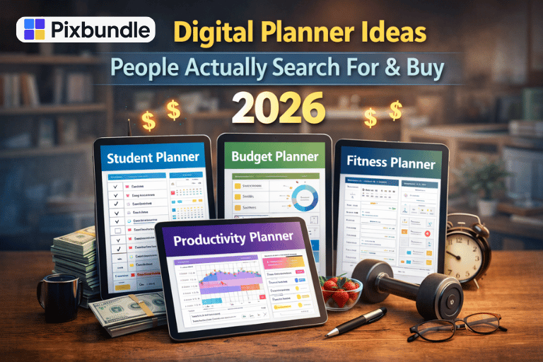 Digital Planner Ideas People Actually Search For and Buy in 2026