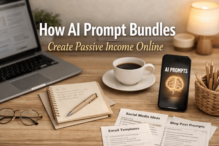 How AI Prompt Bundles Are Creating Passive Income for Online Creators
